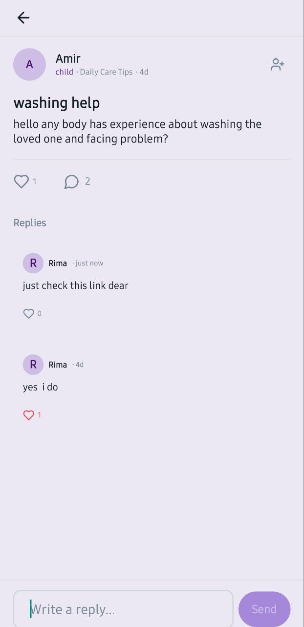 Holda caregiver community